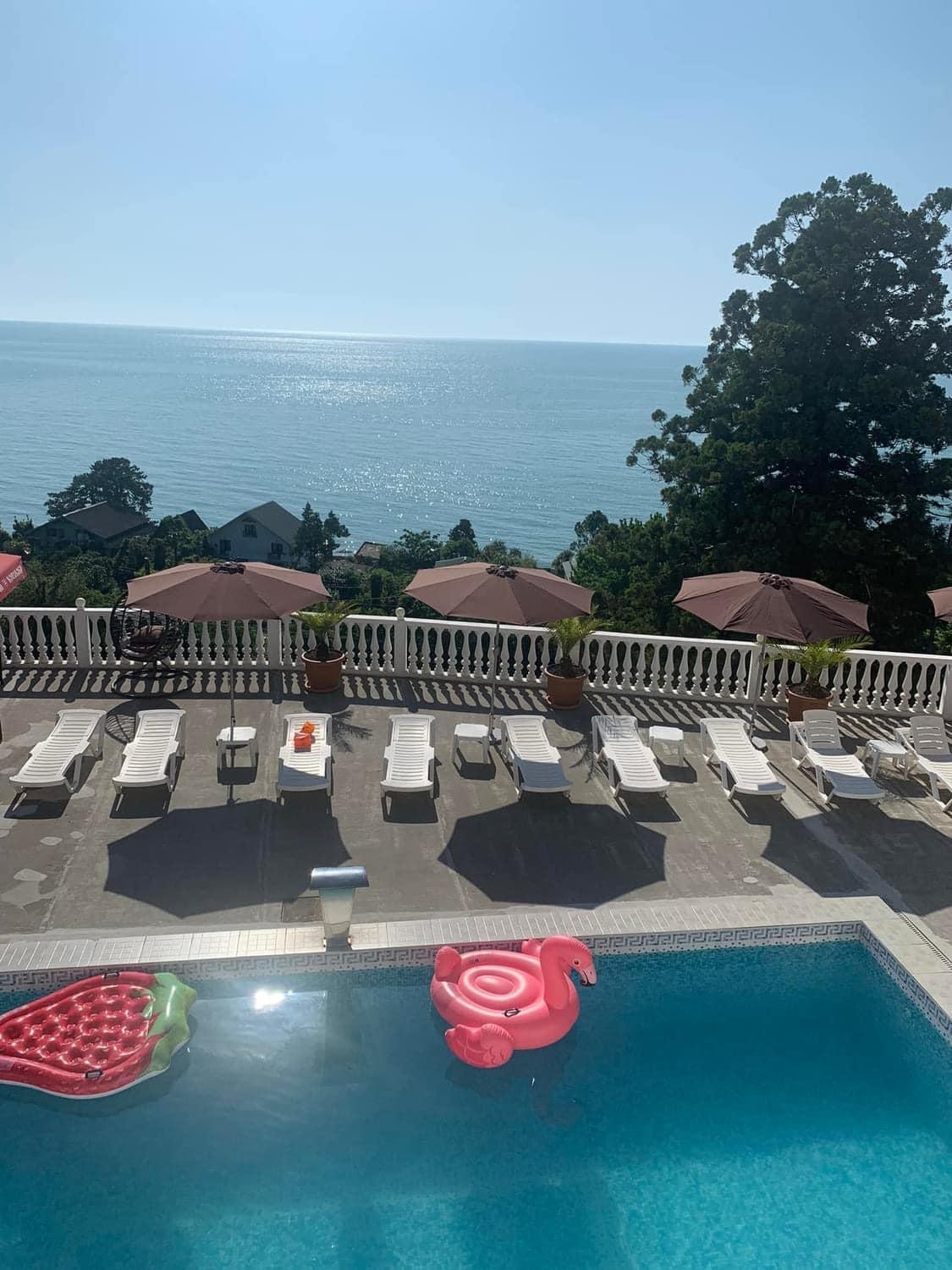 White House Chakvi Hotel Bagian luar foto